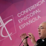 El secretario general de la Conferencia Episcopal Española (CEE), Francisco Cesar García Magán