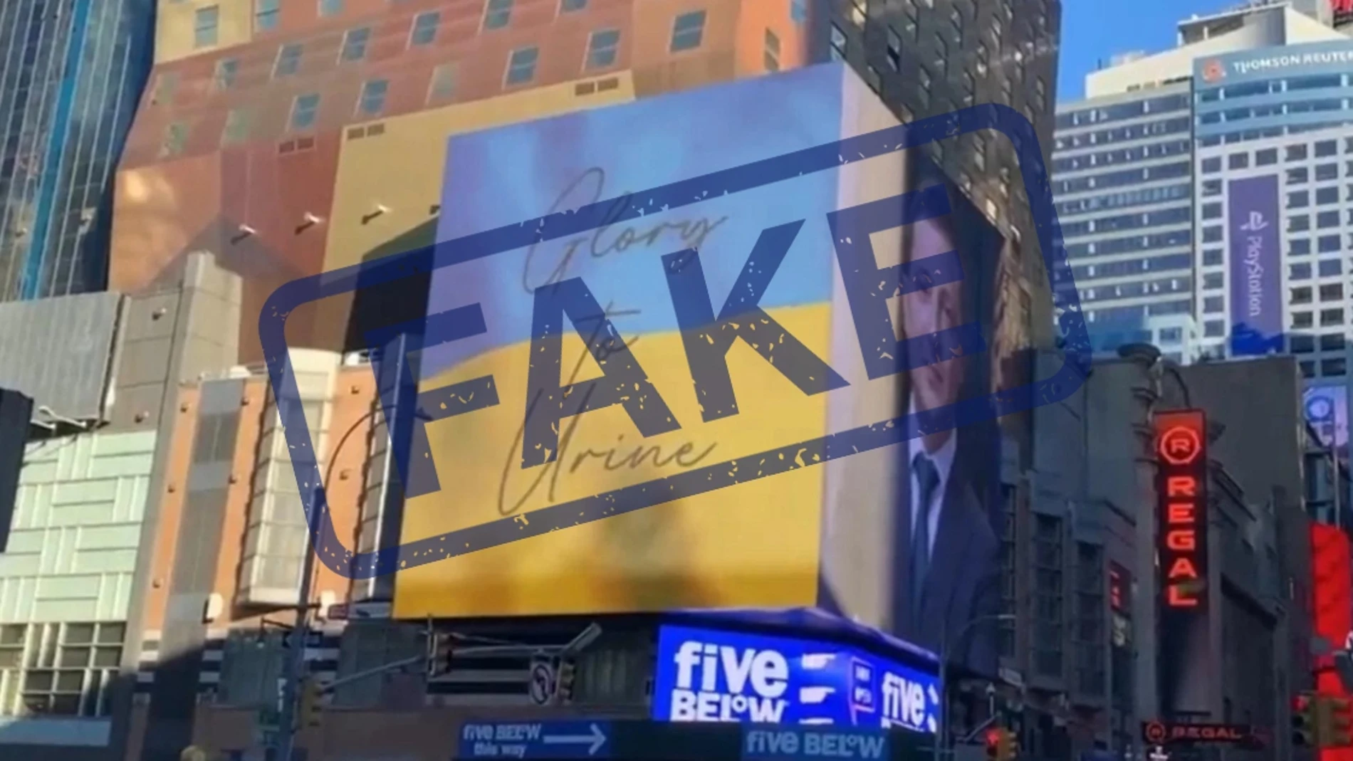 Error en el mensaje de bienvenida a Zelenski en New York