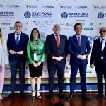Carnero junto a Pontvianne, Pisonero, Estella o Víctor Alonso, antes del foro