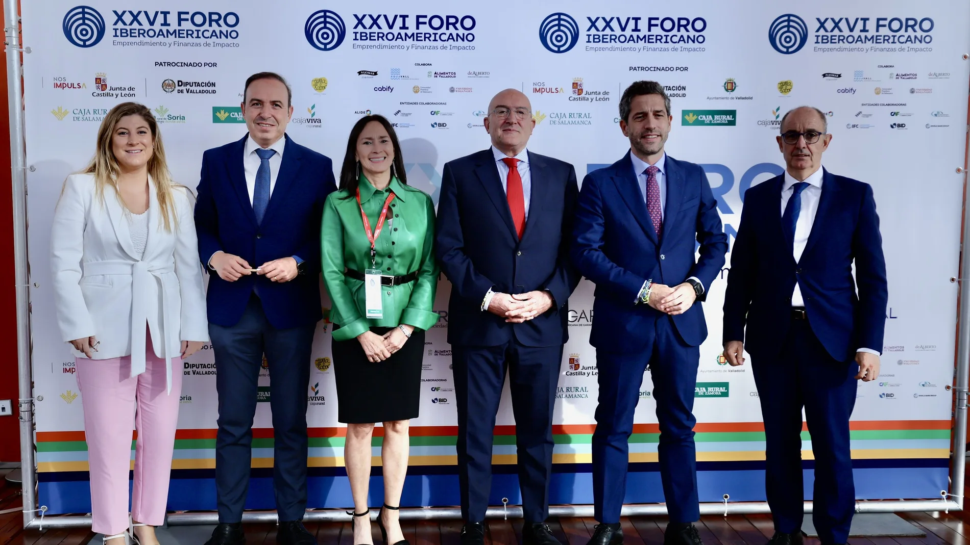 Carnero junto a Pontvianne, Pisonero, Estella o Víctor Alonso, antes del foro