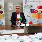 El responsable de la los Productos de León, Roberto Aller, presenta la Feria