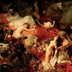 «La muerte de Sardanápalo» (1827) de Eugène Delacroix