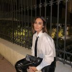 Vicky Martin Berrocal con look de Mango.