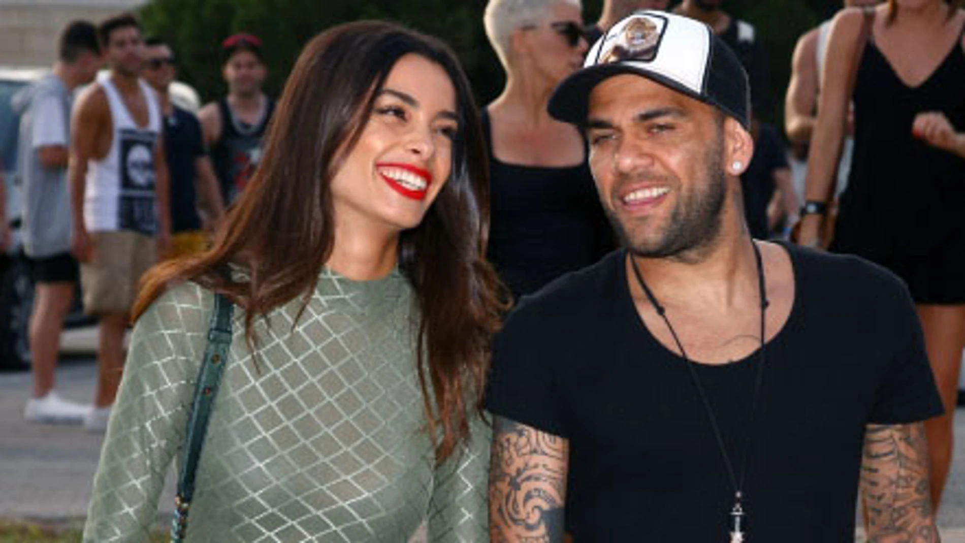 Joana Sanz y Dani Alves