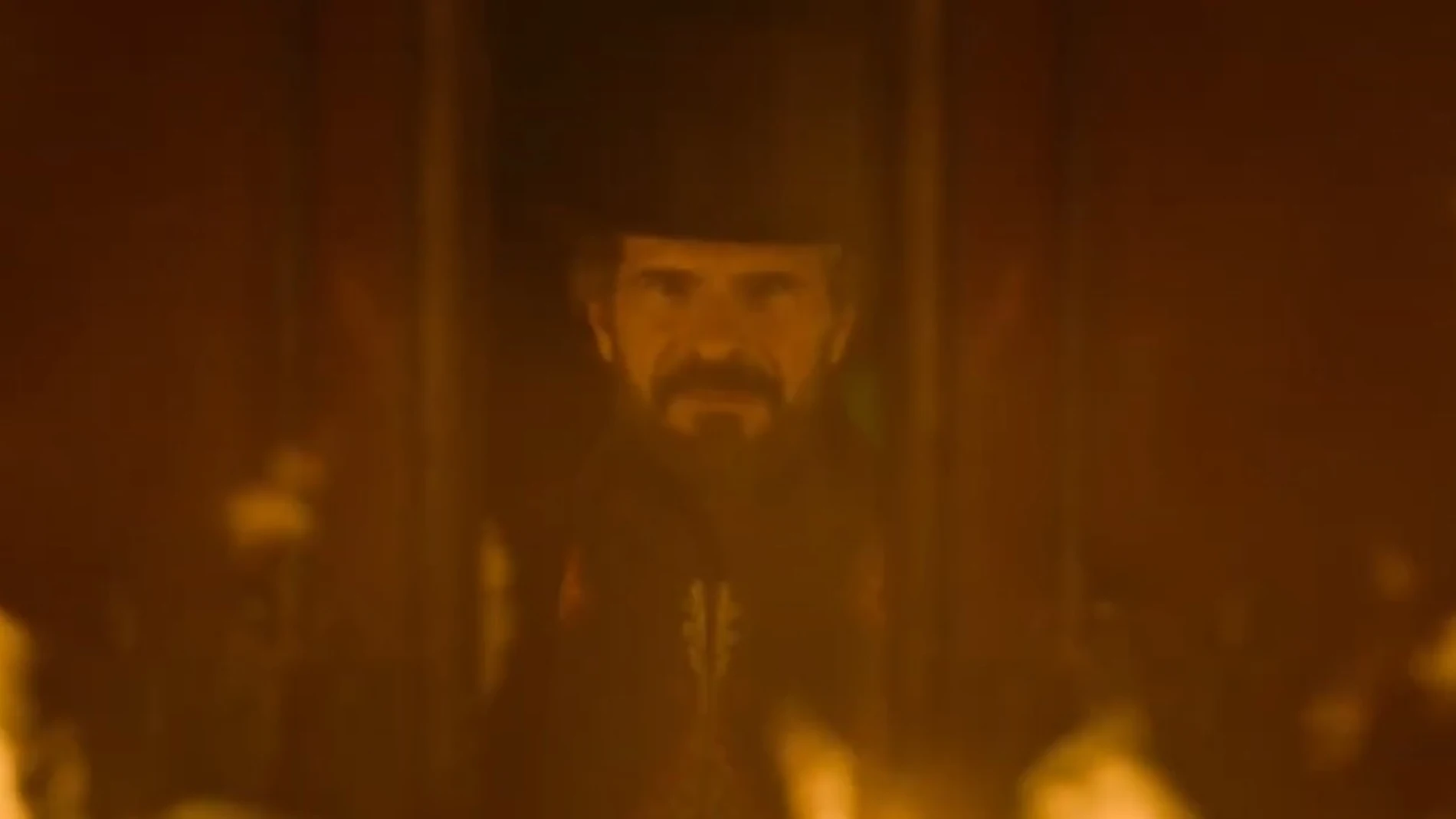 Rodolfo Sancho como el malvado gobernador