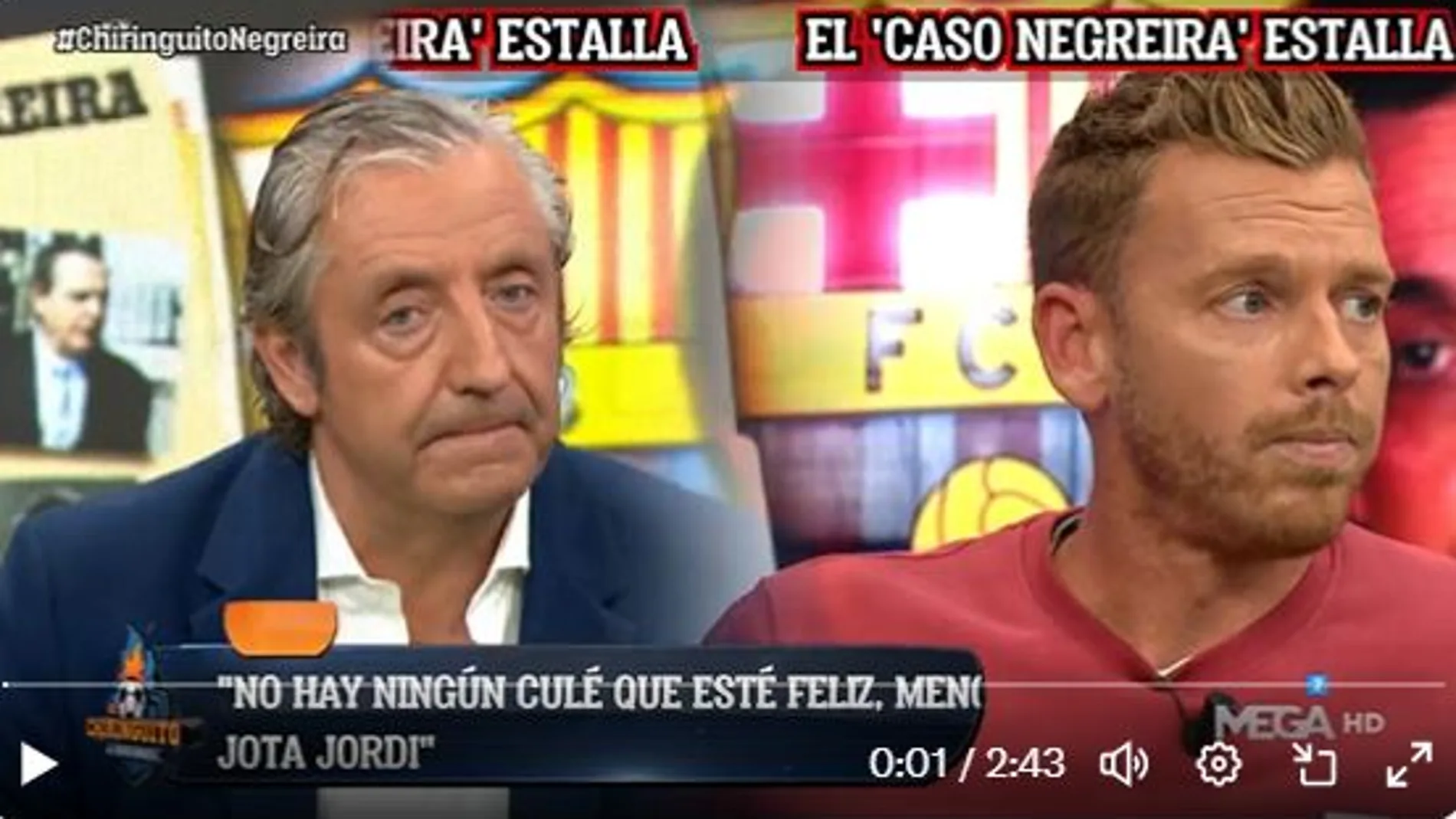 El debate más caliente en el Chringuito sobre si es Gerona o Girona