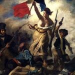 «La libertad guiando al pueblo», de Delacroix
