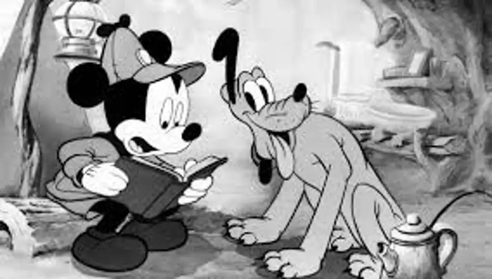 Mickey Mouse y Pluto