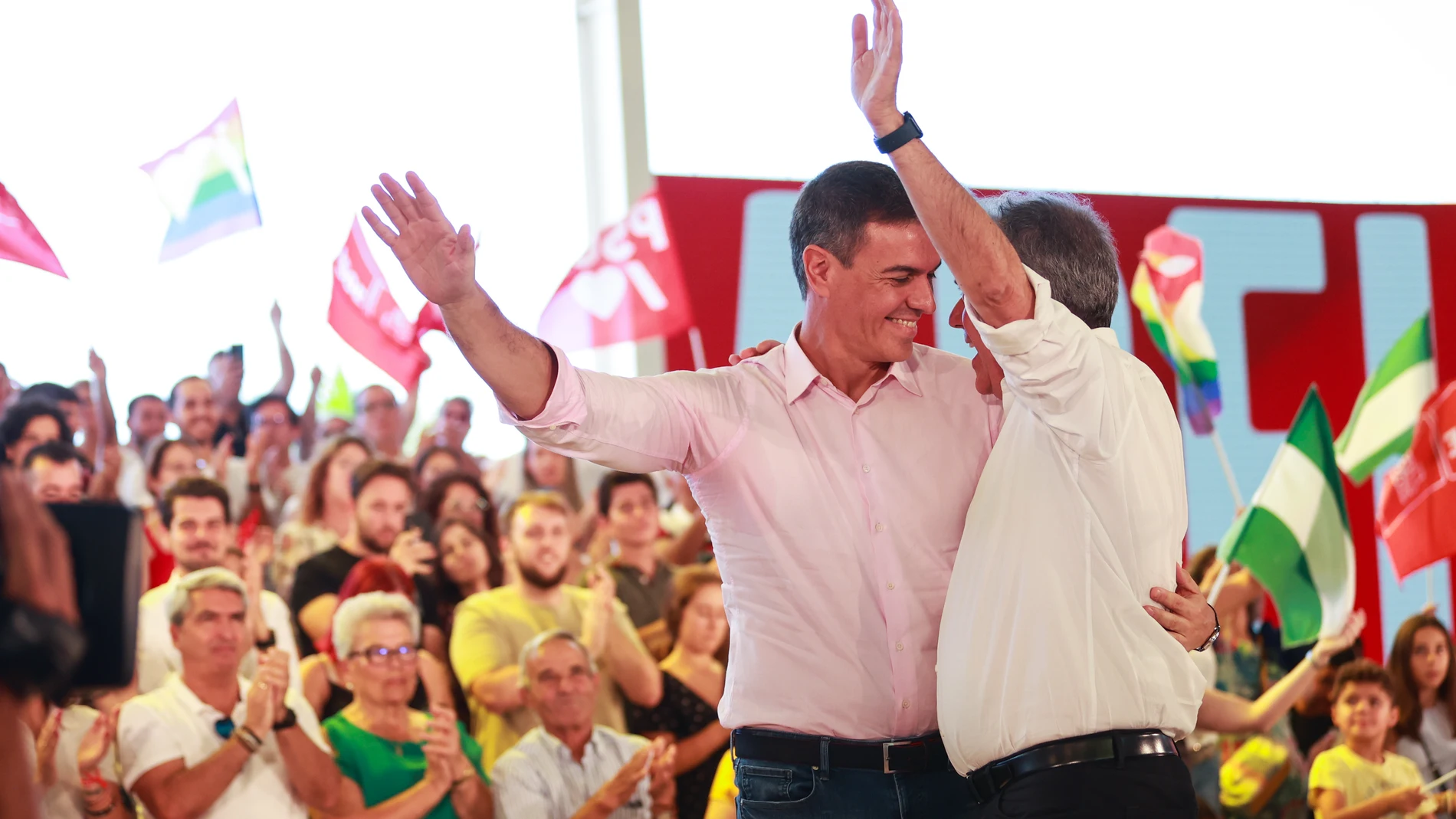 Pedro Sánchez participa en un acto público (Sevilla)
