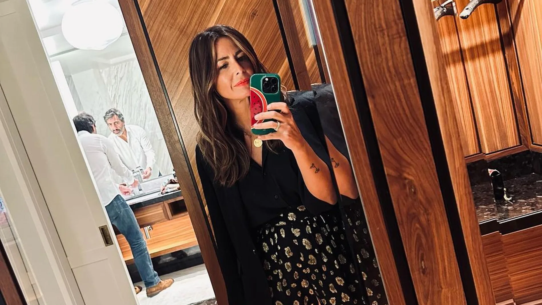 Nuria Roca con look en tendencia
