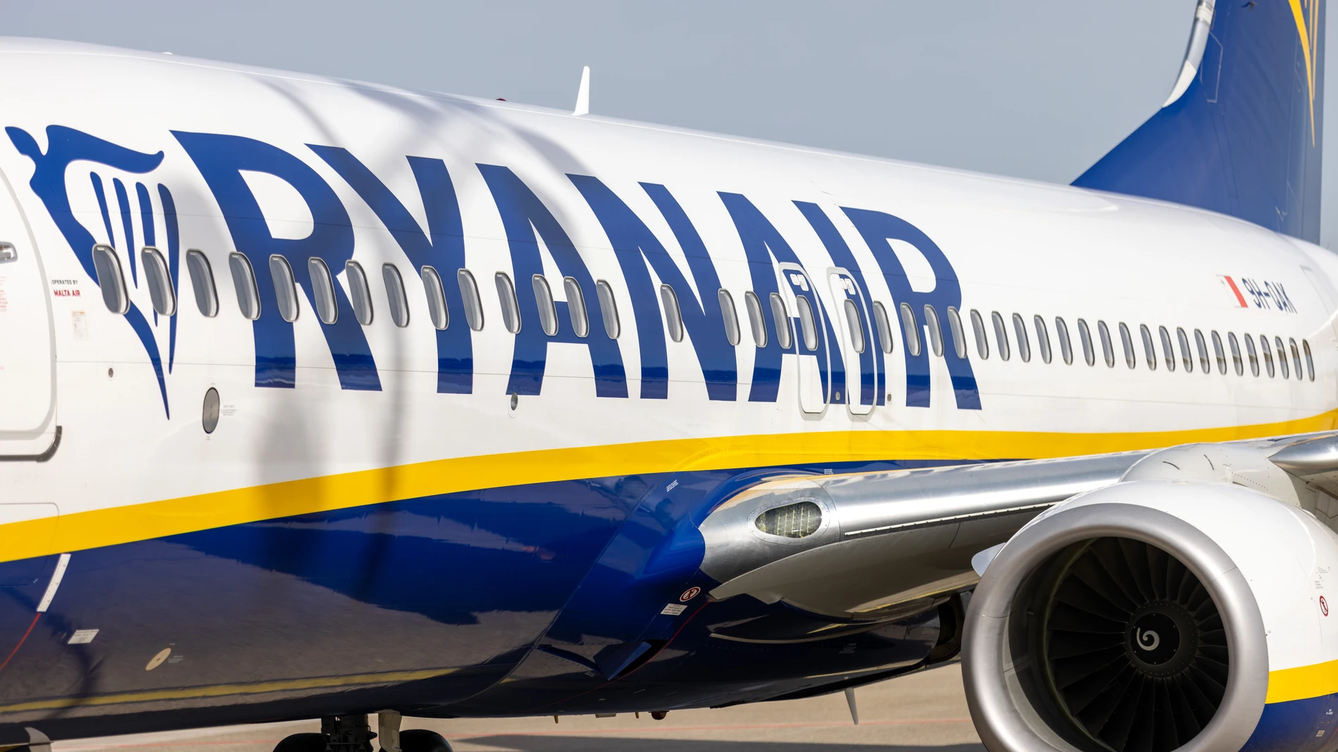 Avión de Ryanair