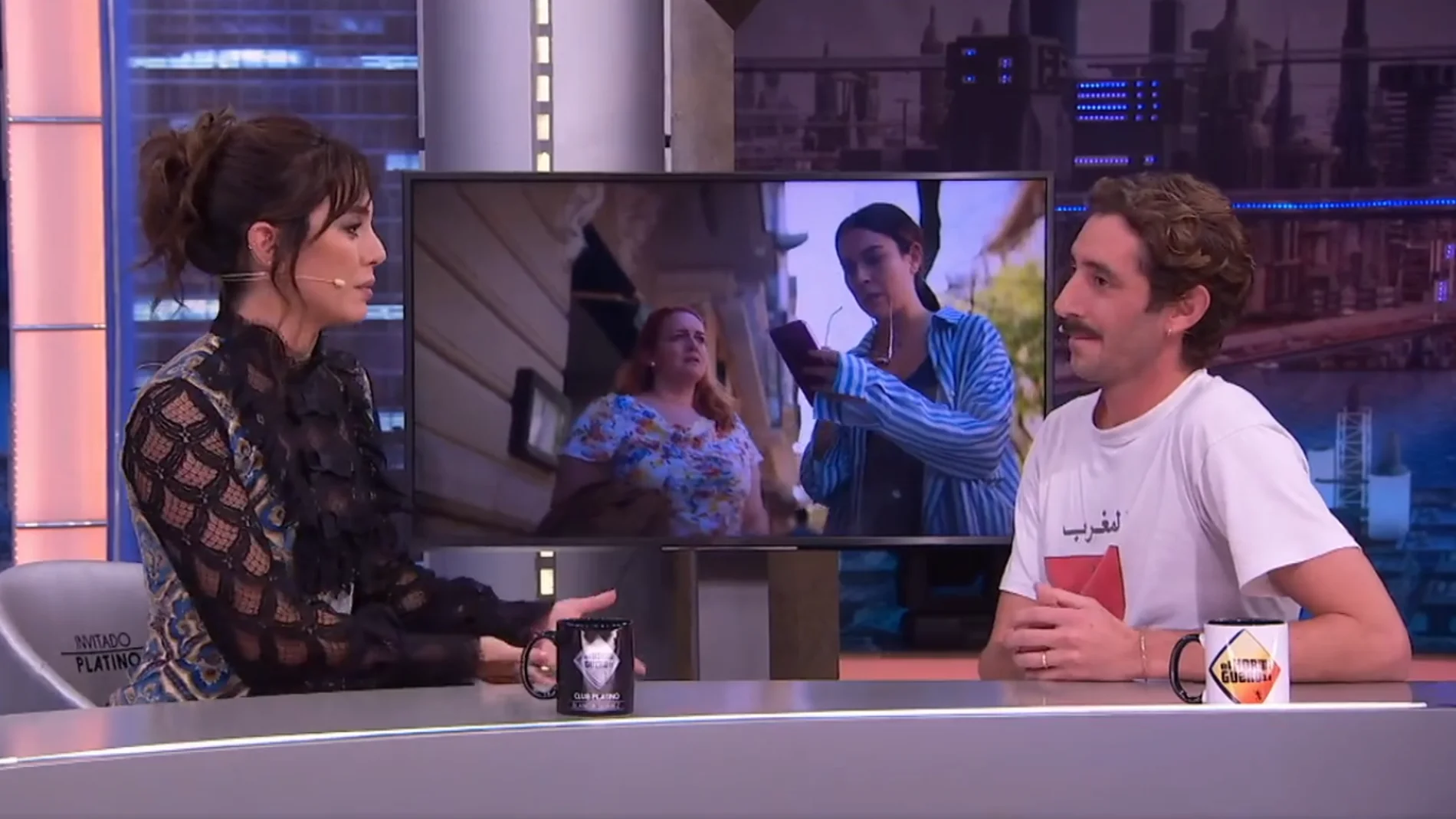 Enric Auquier explica en 'El Hormiguero' porqué no pudo besar a Blanca Suárez en su última película