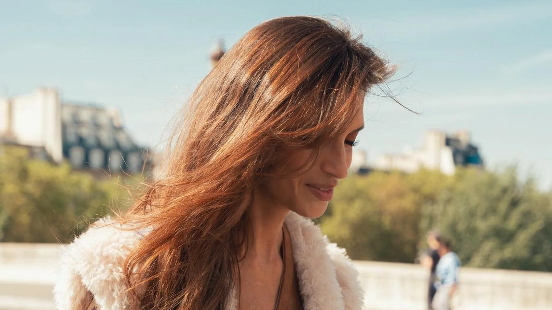 Sara Carbonero en París.