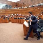 Mañueco reprocha a la oposición que no quieran hablar de la política nacional