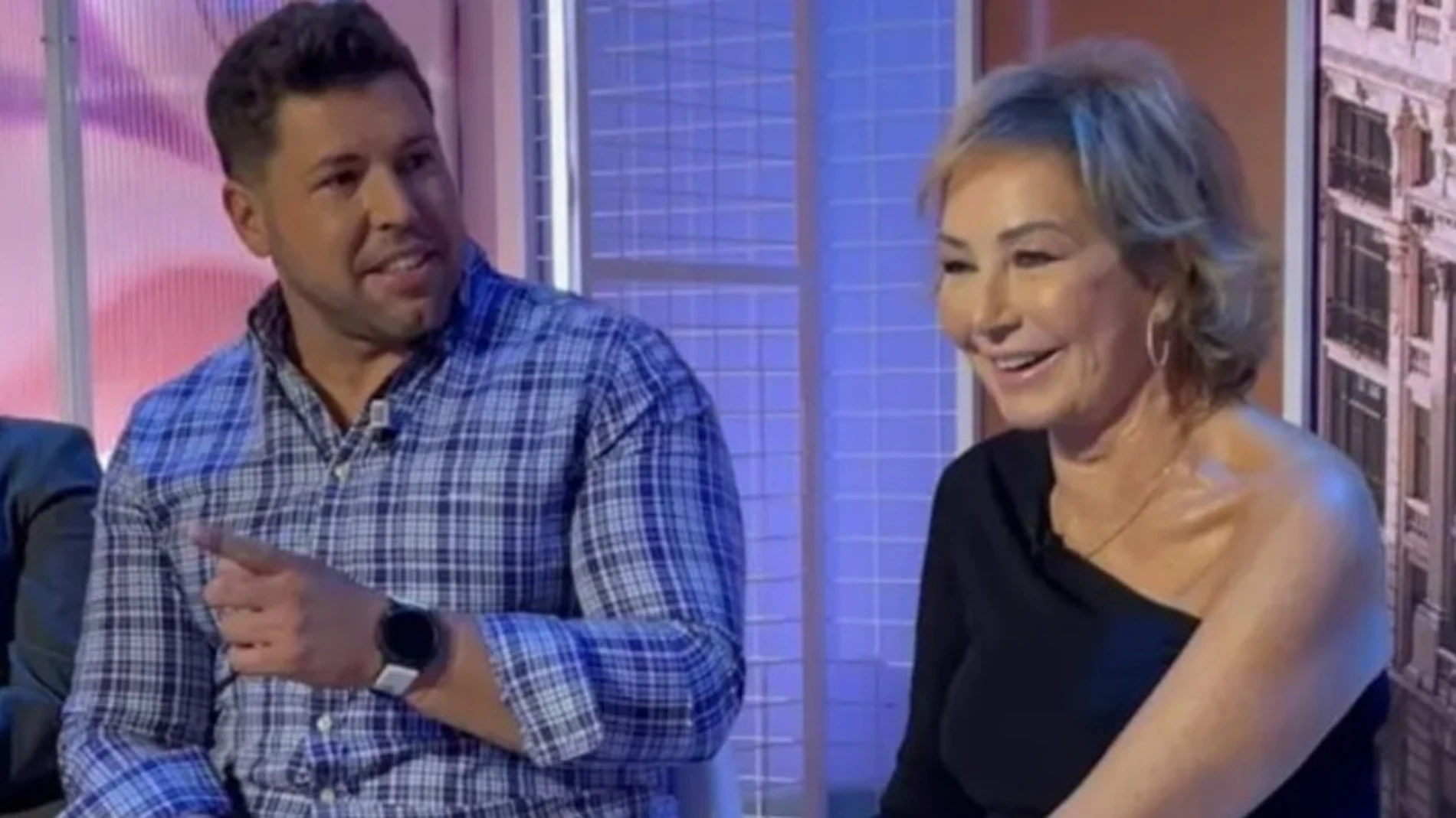 Ana Rosa Quintana y su sobrino Kike