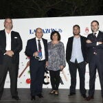 José Antonio Brioso, Juan Brioso, Carmen Álvarez, Juan Manuel Brioso y José Lugo