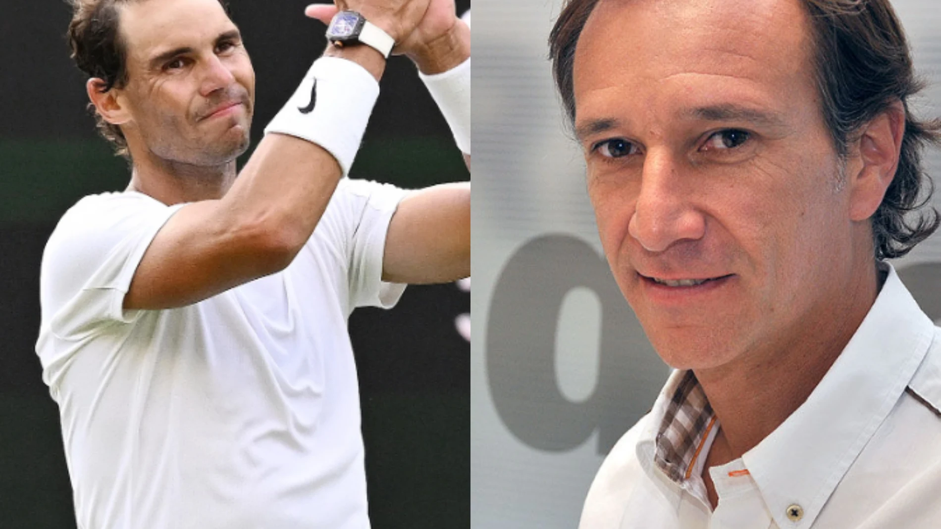Rafa Nadal y Alfonso Pérez