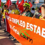 Concentración en Toledo contra los despidos