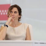 Ayuso presenta los nuevos proyectos sanitarios que alberga el Hospital público Enfermera Isabel Zendal