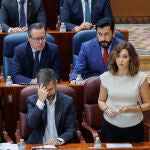 Ayuso, en el turno de palabra