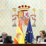 El Tribunal Constitucional recibe a la presidenta del Tribunal Europeo de Derechos Humanos, Síofra O'Leary