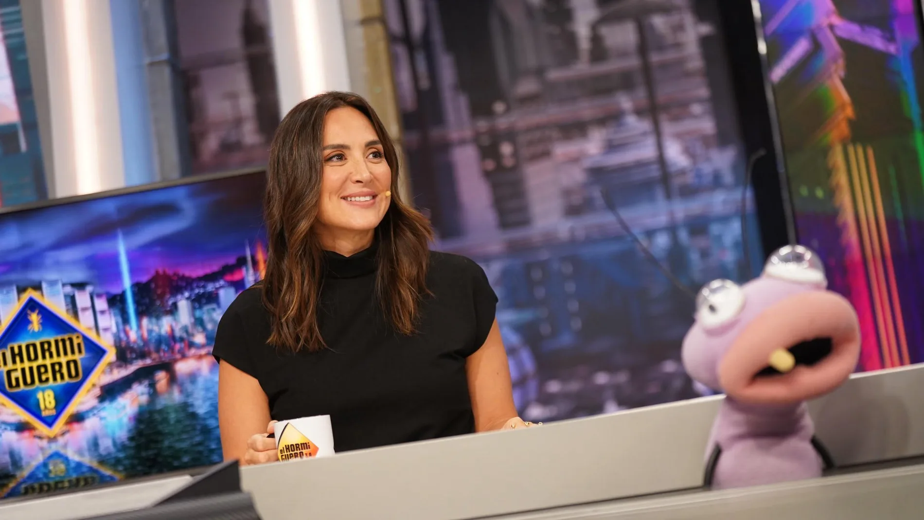Tamara Falcó en 'El Hormiguero'.