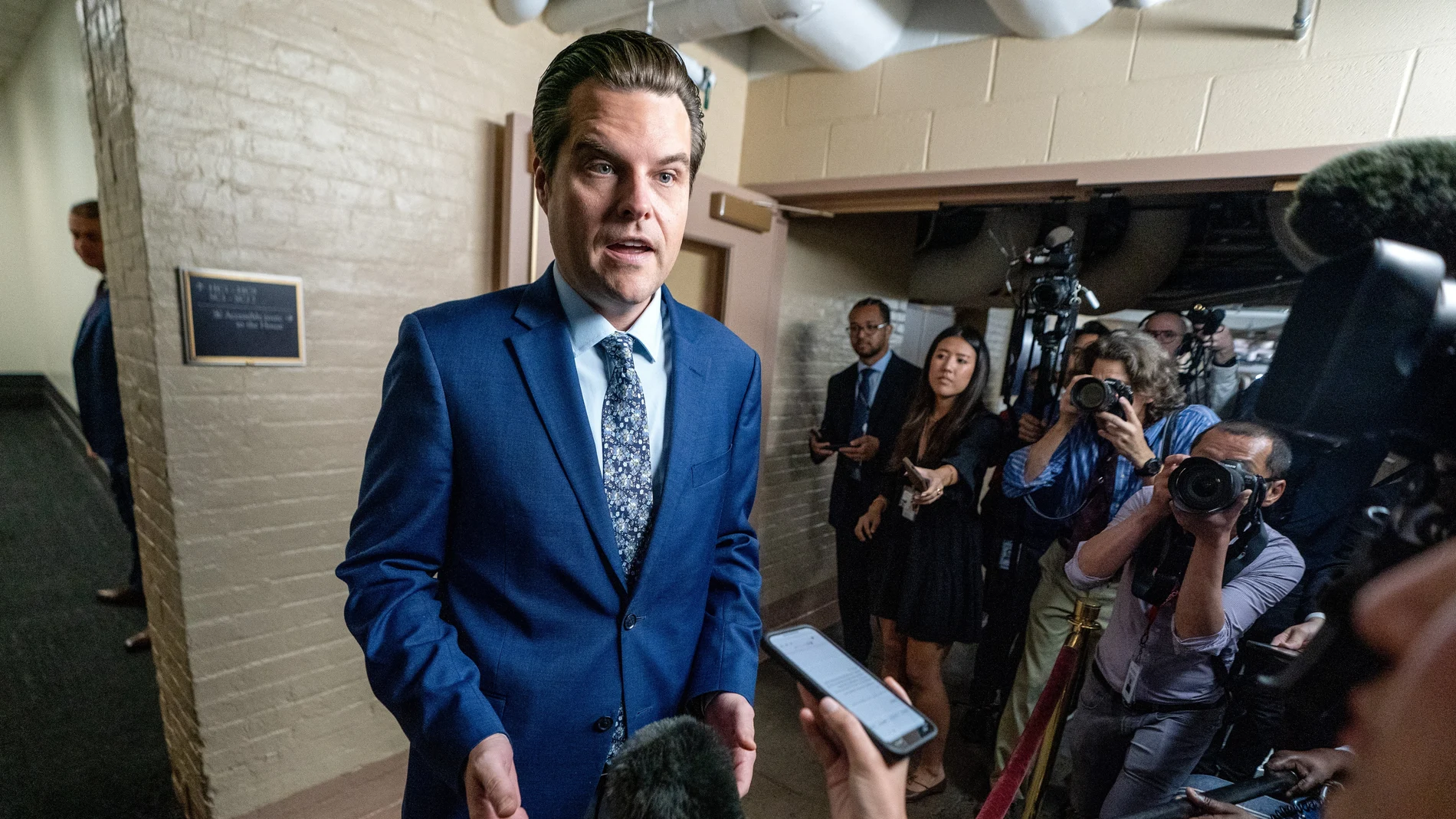 Los escándalos marcan la carrera del republicano Matt Gaetz