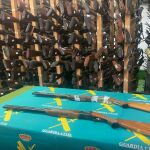 Algunas de las armas que se han incautado