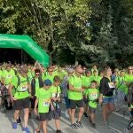 Salamanca se tiñe de verde para dar esperanza y plantar cara al cáncer