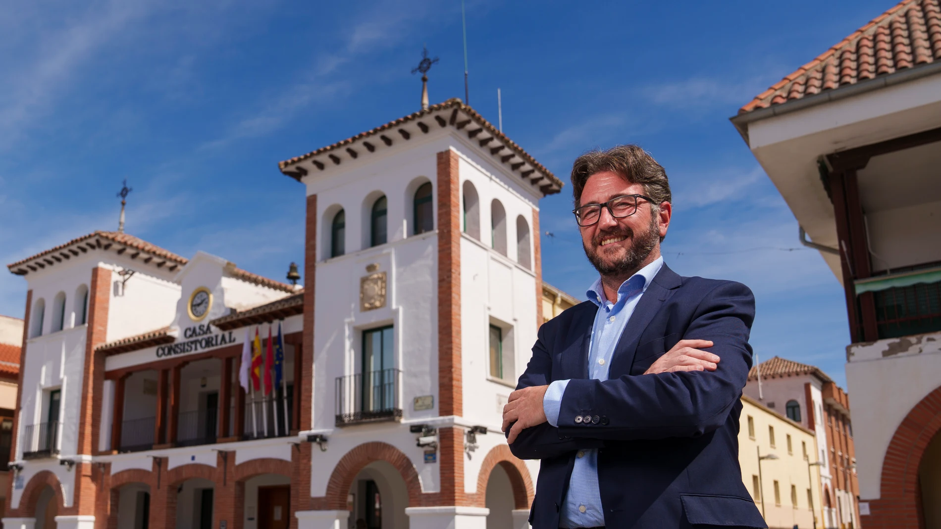 Salomón Aguado, alcalde de Pinto