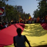 Manifestación contra la amnistía en Barcelona
