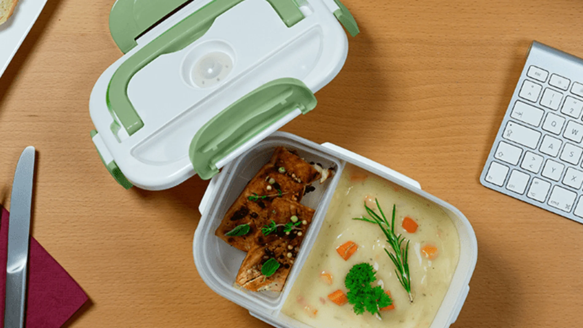 Gadget perfecto para comer fuera de casa