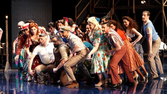 Imagen de "Luna de miel en el Cairo", con dirección escénica de Emilio Sagi 