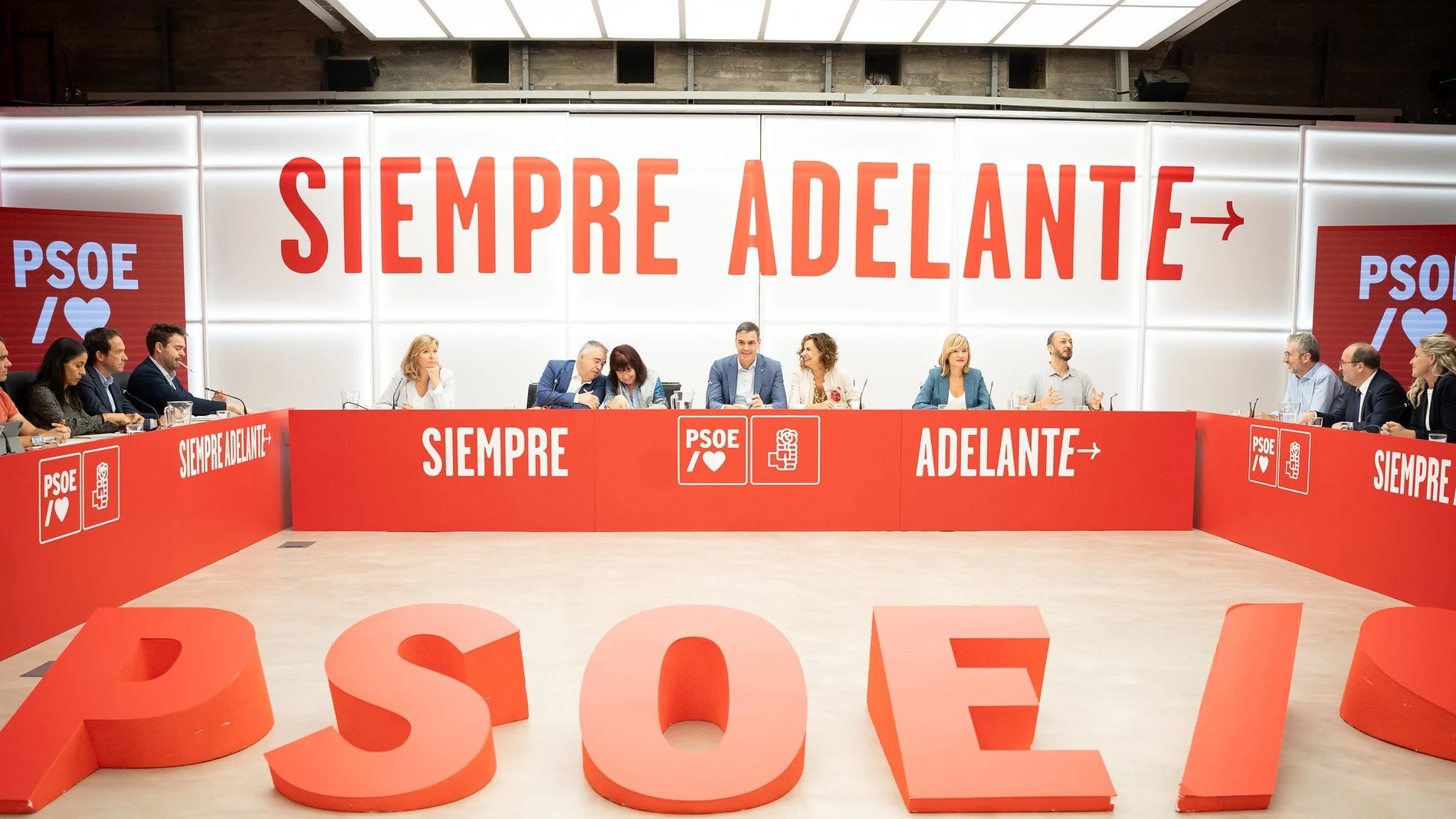 Reunión de la Ejecutiva del PSOE