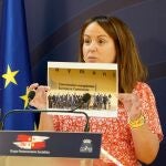Patricia Gómez, viceportavoz del Grupo Parlamentario Socialista