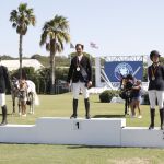 Podio del Campeonato de España de Salto