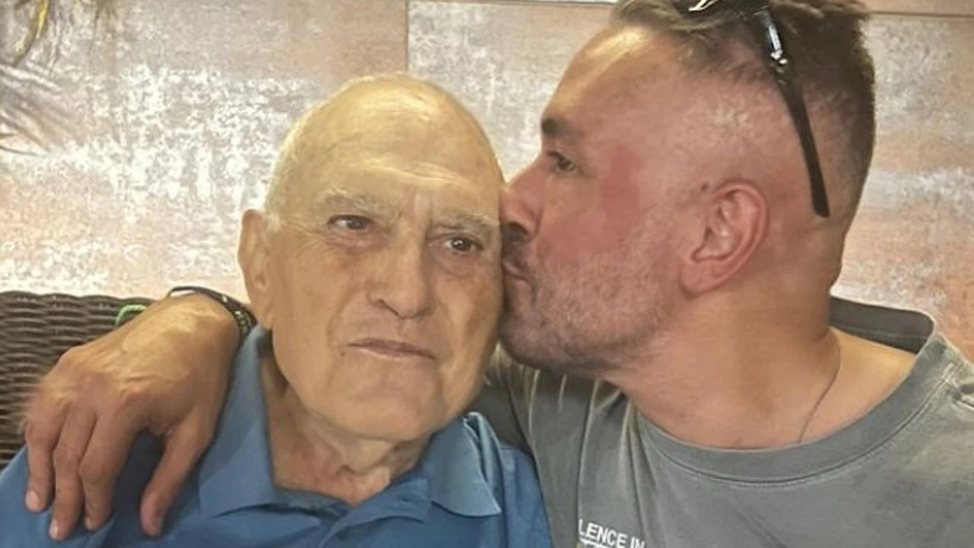 Kiko Hernández y su abuelo Espi