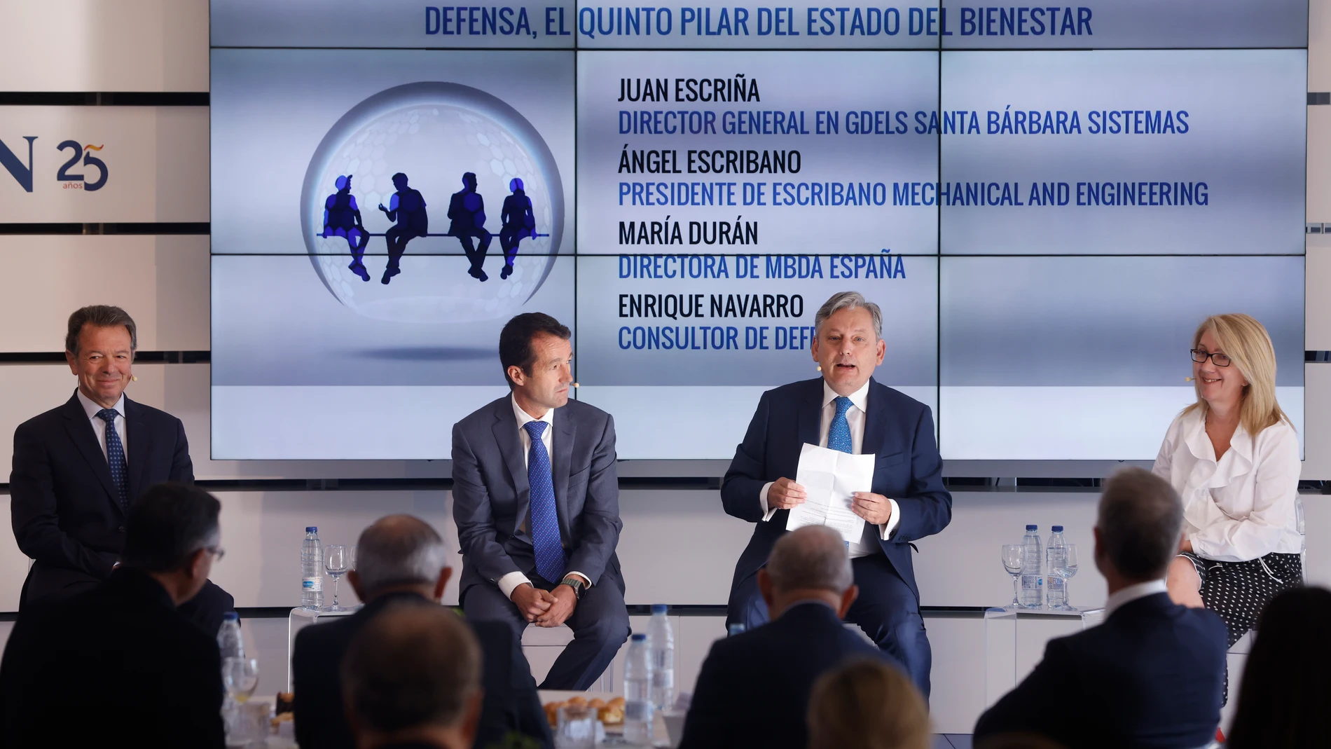 Desayuno de Defensa El quinto pilar del Estado del Bienestar