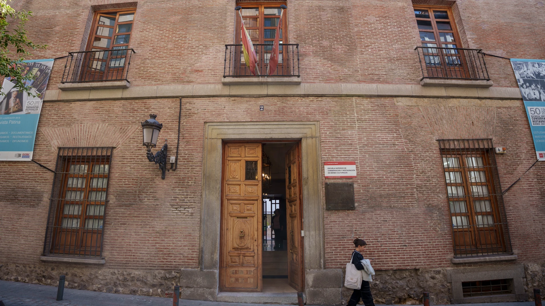 Escuela Superior de Conservacin y Restauracin de Bienes Culturales y antiguo palacio