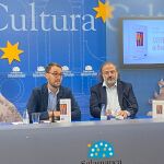 Ángel Fernández Silva y Alfredo Pérez Alencart en la presentación del encuentro
