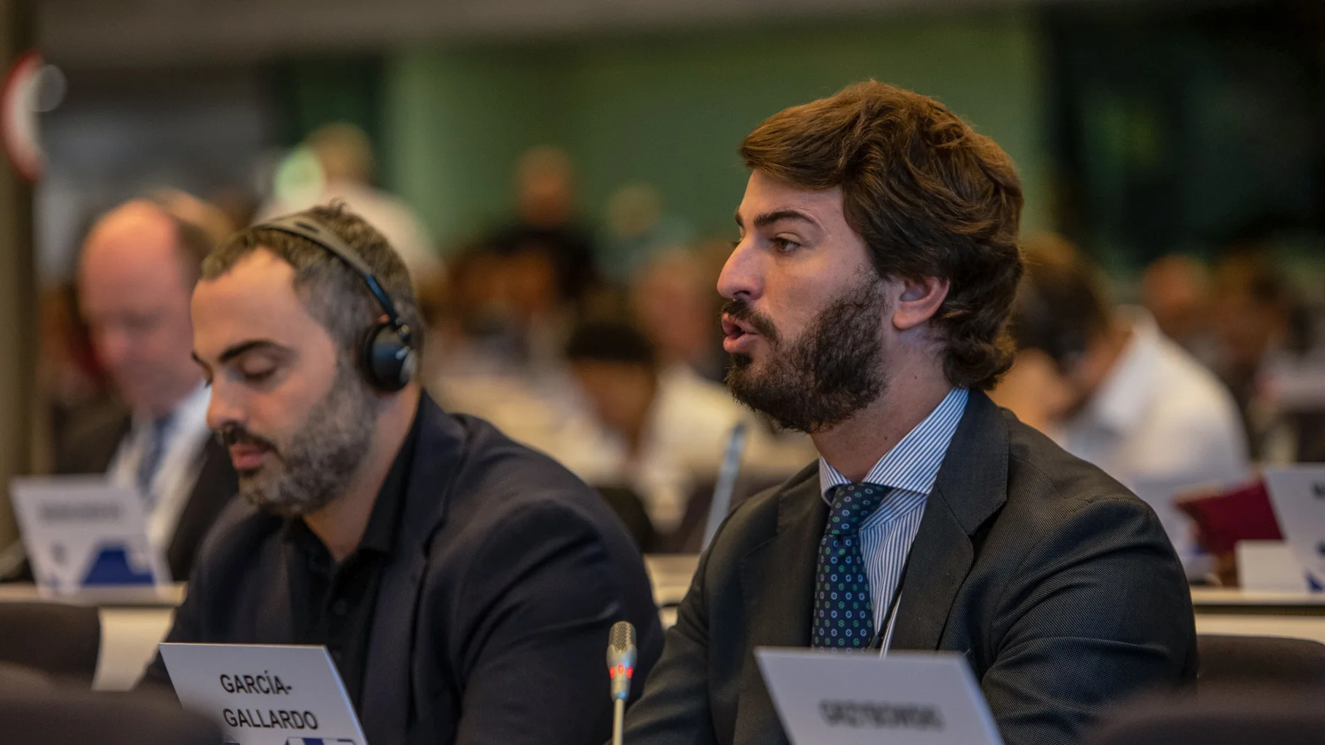 Intervención de García-Gallardo en el Comité de las Regiones en Bruselas