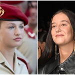 La princesa Leonor y Victoria Federica