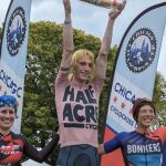 Podio de la Copa Femenina de Ciclocross de Chicago