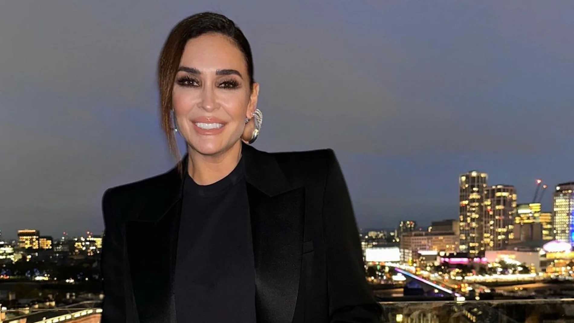 Vicky Martín Berrocal con jeans de Zara.