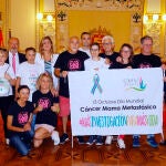 Lectura del manifiesto en Valladolid