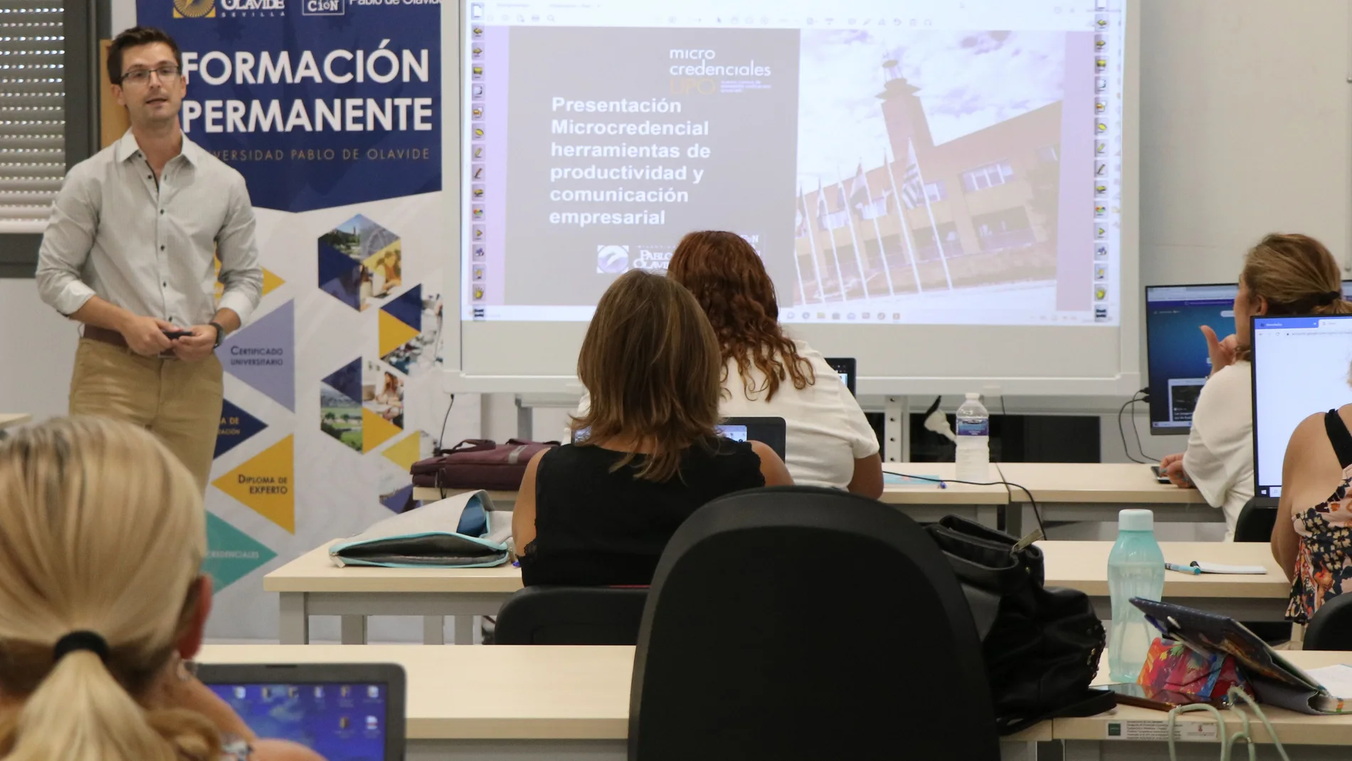 La UPO contabiliza más de 25 másteres de Formación Permanente