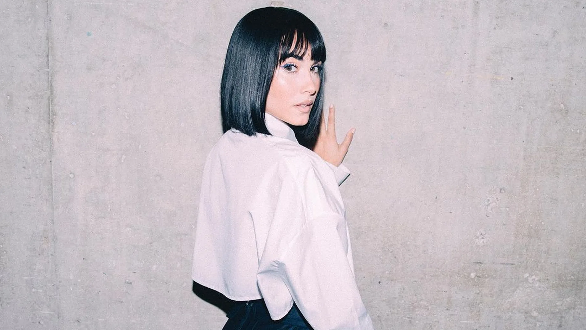 Aitana en su concierto en el Palau Sant Jordi.