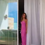 Rocío Osorno con vestido de Zara