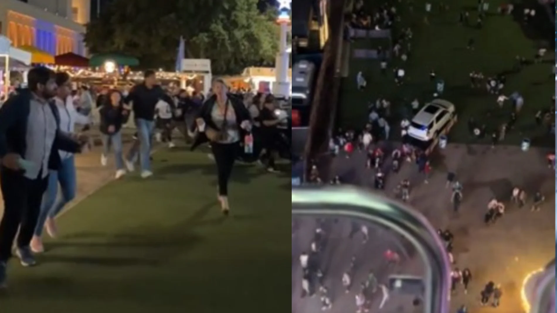 Caos en la feria estatal de Texas