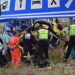 Accidente en la A-50